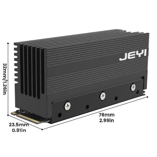 Радиатор для SSD M. 2 2280 JEYI IGLACIER, ДОНЕЦК