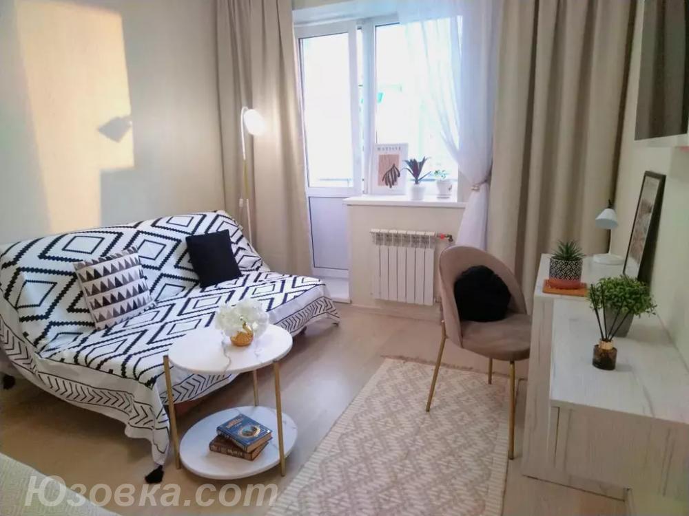 1-комн. квартира, 29м², с мебелью, 3/9 эт., ДОНЕЦК