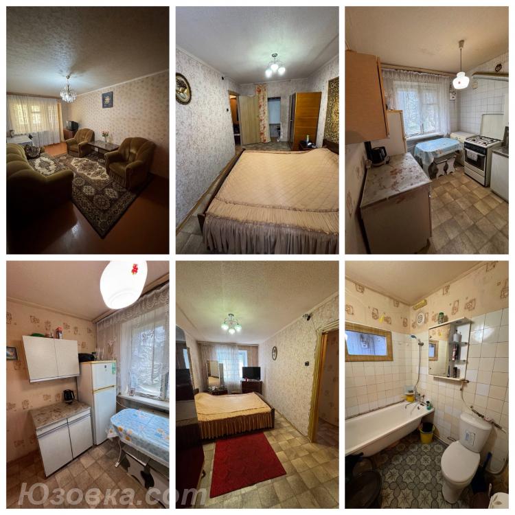 3-комн. квартира, 58 м², вторичка, 2/4 эт., Макеевка