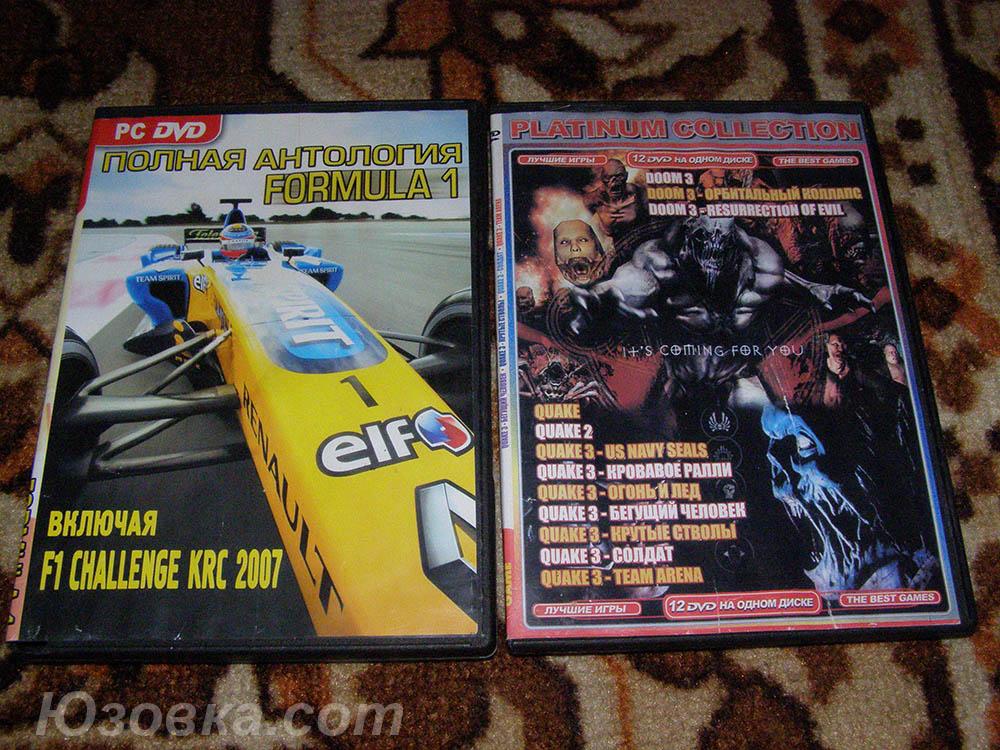 DVD PC Games Полная антология Formula 1 и Quake