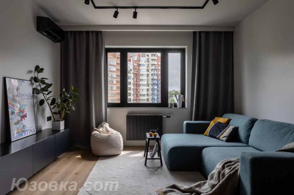 2-комн. квартира, 50м², с мебелью, 2/9 эт., ДОНЕЦК