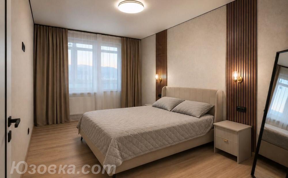 1-комн. квартира, 45м², с мебелью, 8/9 эт., ДОНЕЦК