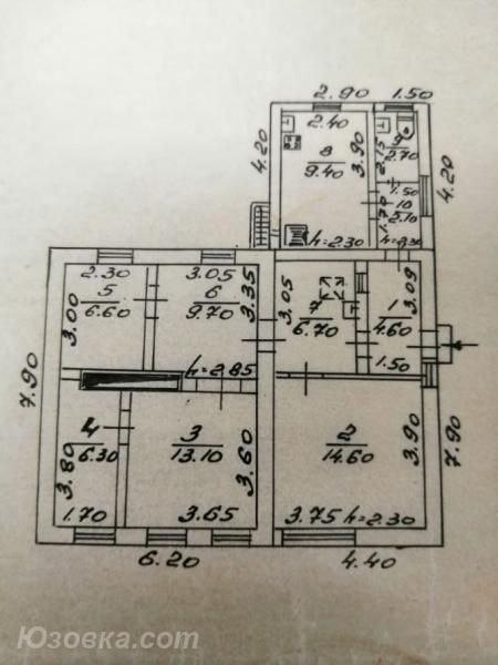 Дом , 75 м², на участке 6,0 сот., ДОНЕЦК