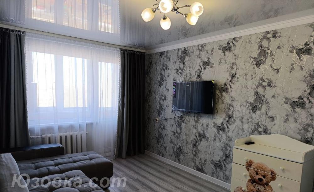 1-комн. квартира, 38м², с мебелью, 4/9 эт., ДОНЕЦК