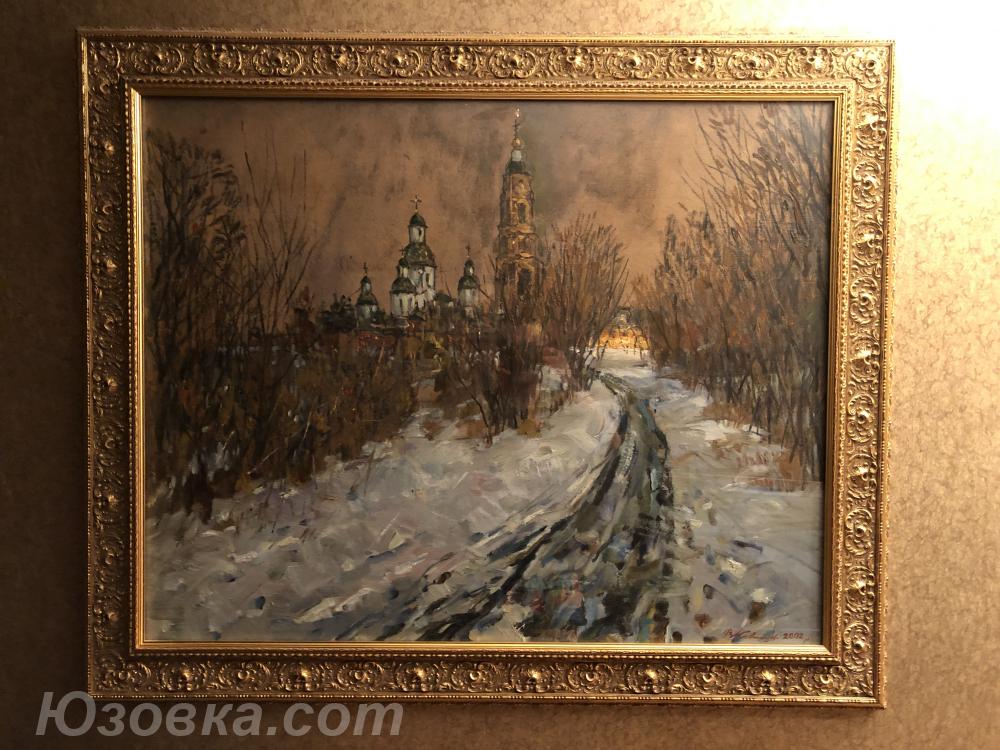 картина народного художника В. И. Ковтун 2002 год, 100 80, ДОНЕЦК