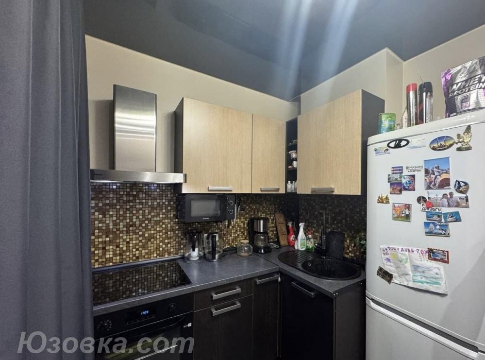1-комн. квартира, 38м², с мебелью, 4/9 эт., ДОНЕЦК