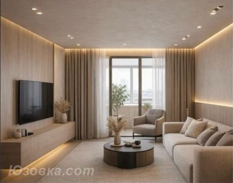 2-комн. квартира, 50м², с мебелью, 6/9 эт., ДОНЕЦК