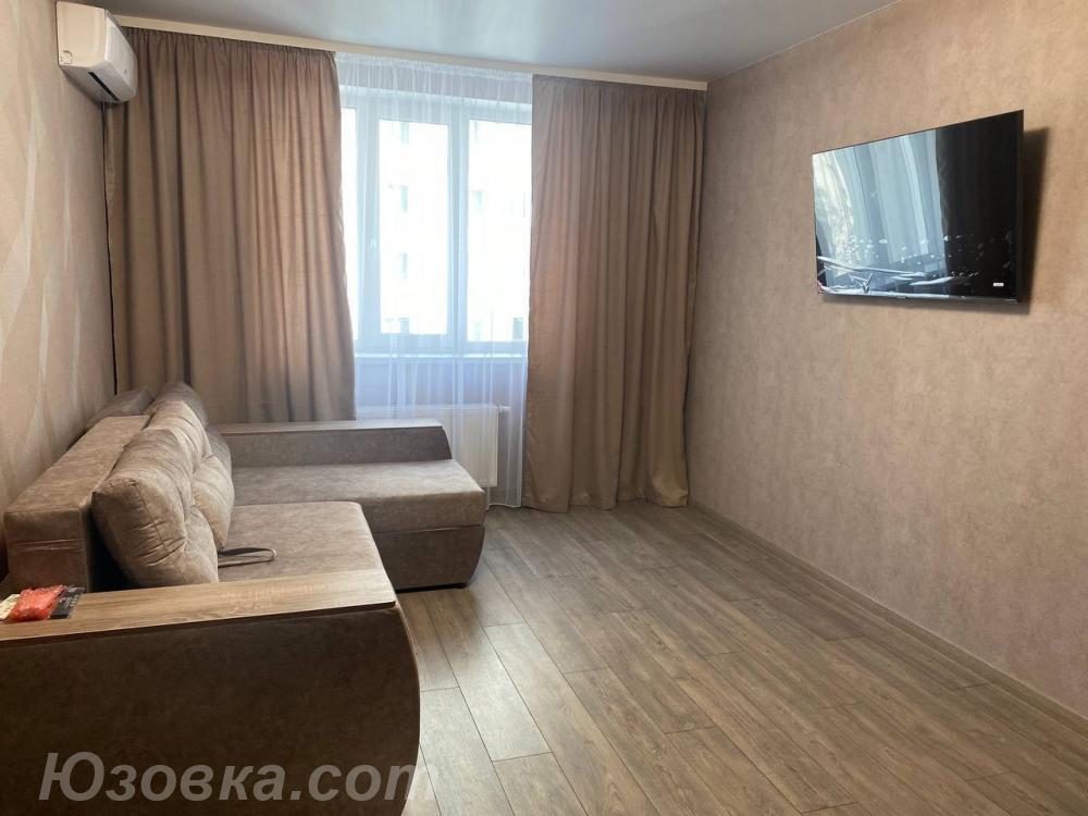 1-комн. квартира, 38м², с мебелью, 4/9 эт., ДОНЕЦК