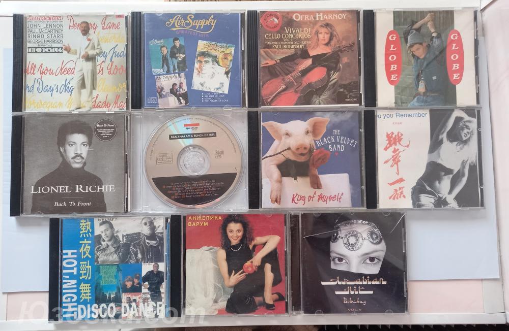 Диски CD аудио разные