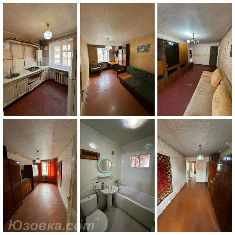 3-комн. квартира, 58 м², вторичка, 2/4 эт., Макеевка