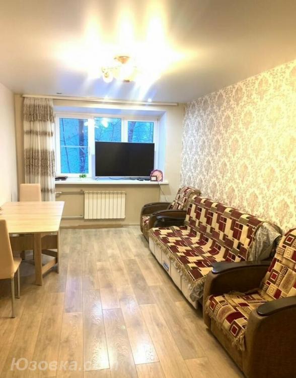 3-комн. квартира, 63м², с мебелью, 2/9 эт., ДОНЕЦК