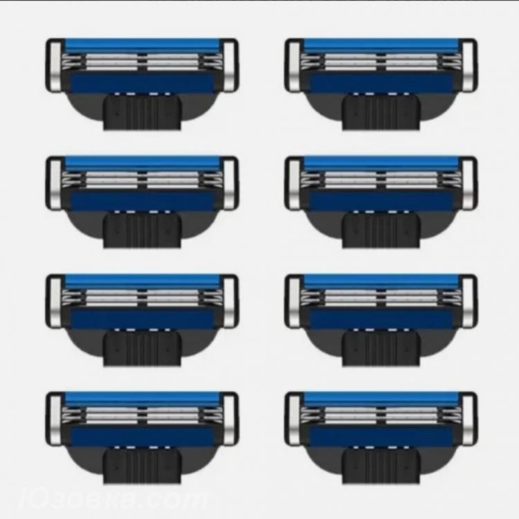 Сменные кассеты для Gillette Mach 3 Turbo 3 лезвия.