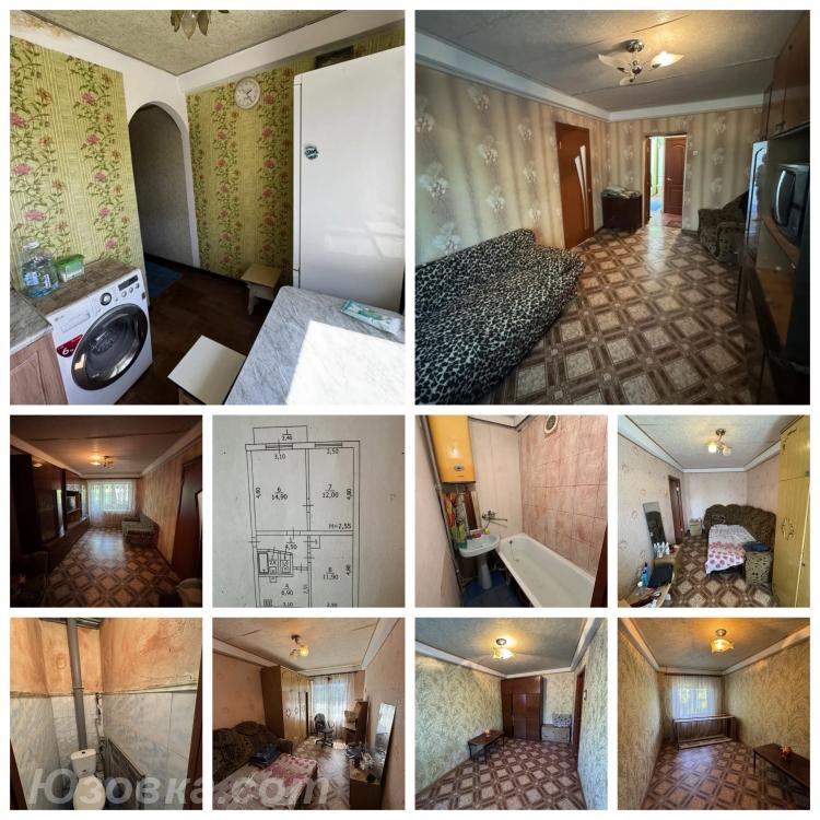 3-комн. квартира, 60 м², вторичка, 3/5 эт., Макеевка