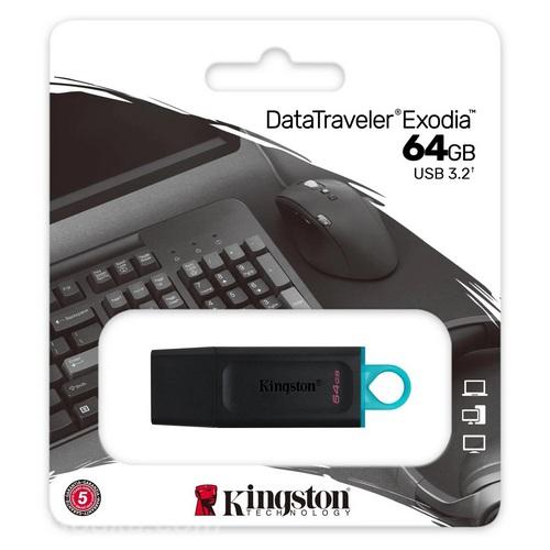 Флешка USB 3.0 64Gb Kingston DT Exodia, ДОНЕЦК