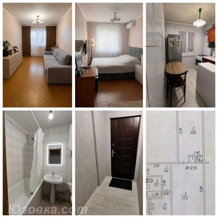 2-комн. квартира, 52м², с мебелью, 4/5 эт., ДОНЕЦК