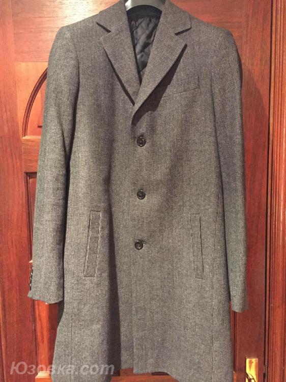 мужское пальто Arber новое, натуральная шерсть, ДОНЕЦК