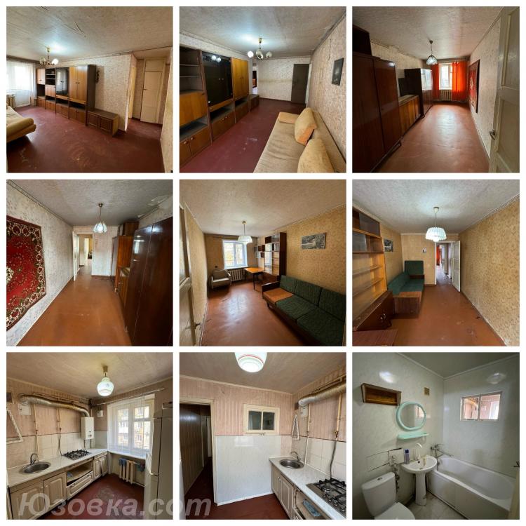 3-комн. квартира, 58 м², вторичка, 2/4 эт., Макеевка