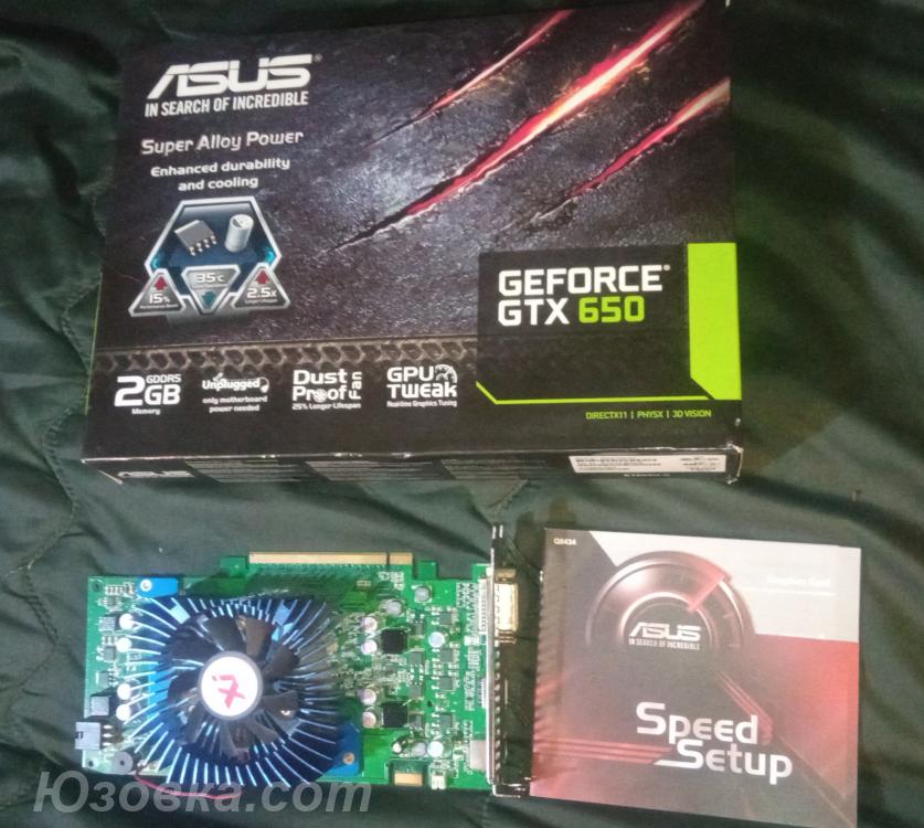 Видеокарта asus geforce gtx 650 2 gb, ДОНЕЦК