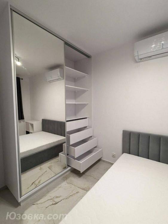 1-комн. квартира, 43м², с мебелью, 1/9 эт., ДОНЕЦК