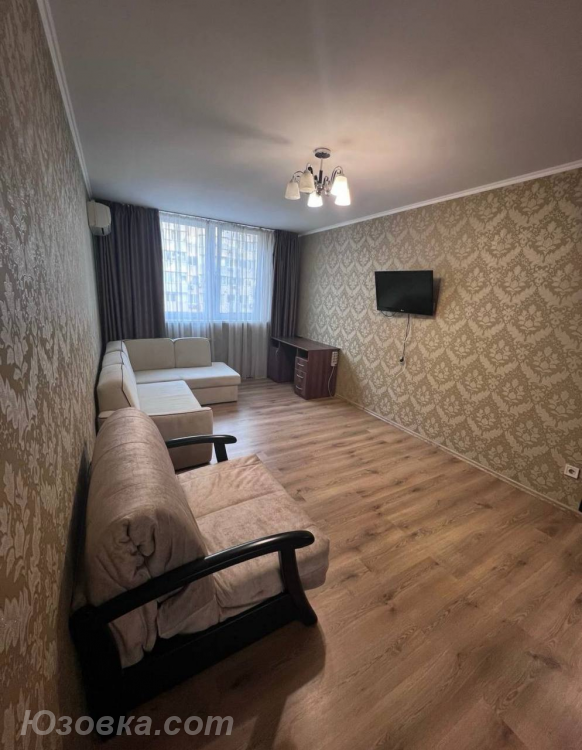 1-комн. квартира, 42м², с мебелью, 8/9 эт., ДОНЕЦК