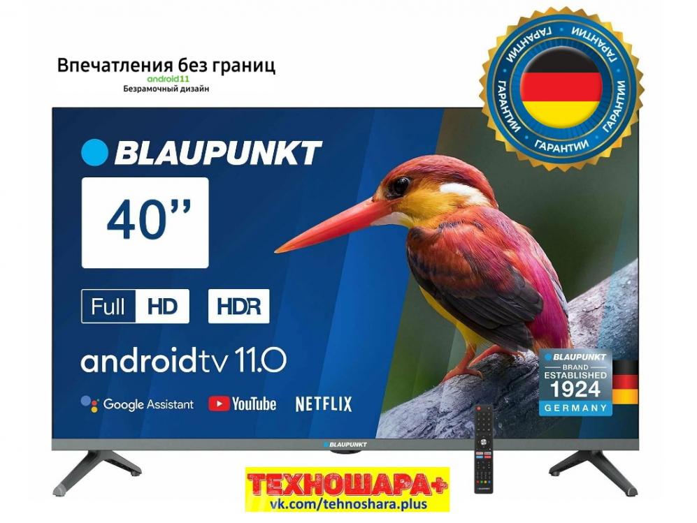 40 Smart ТВ Blaupunkt 40FBC5000 FullHD Android11 Wi-Fi 2.4G ...