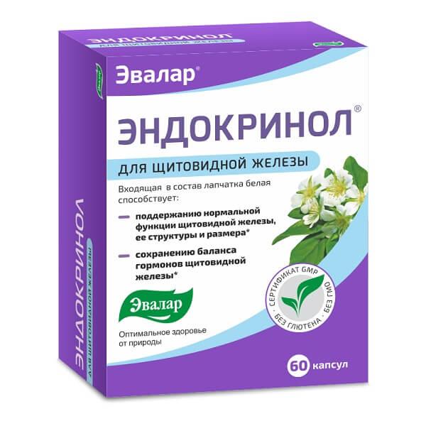 Эндокринол ЭВАЛАР- уп. 60 капсул., ДОНЕЦК