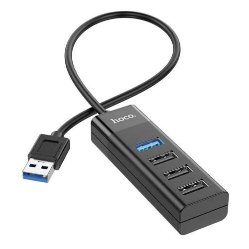 Концентратор HUB USB 3.0 Hoco HB25 4-порта, ДОНЕЦК