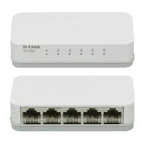 Коммутатор switch D-Link DES-1005C 5-port 10 100 Мбит с, ДОНЕЦК