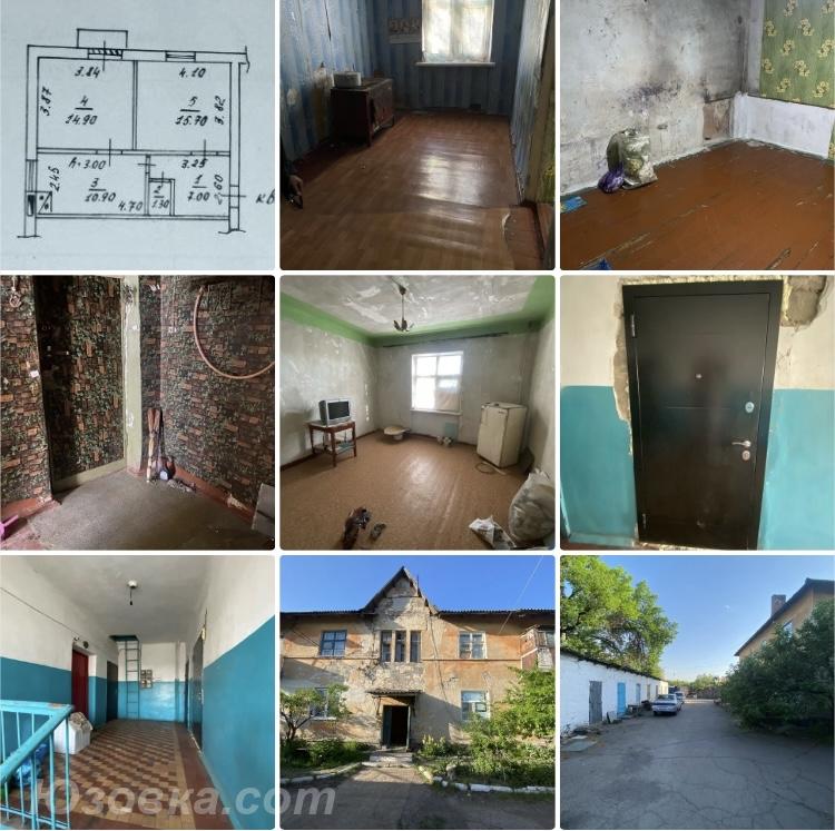 2-комн. квартира, 50 м², вторичка, 2/2 эт., ДОНЕЦК