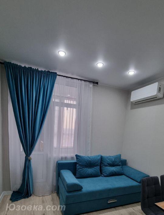 1-комн. квартира, 38м², с мебелью, 6/9 эт., ДОНЕЦК