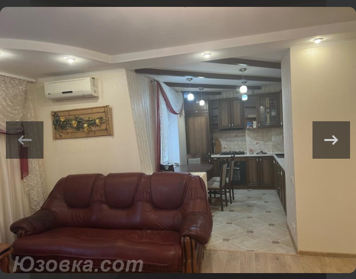 4-комн. квартира, 80м², с мебелью, 2/9 эт., ДОНЕЦК