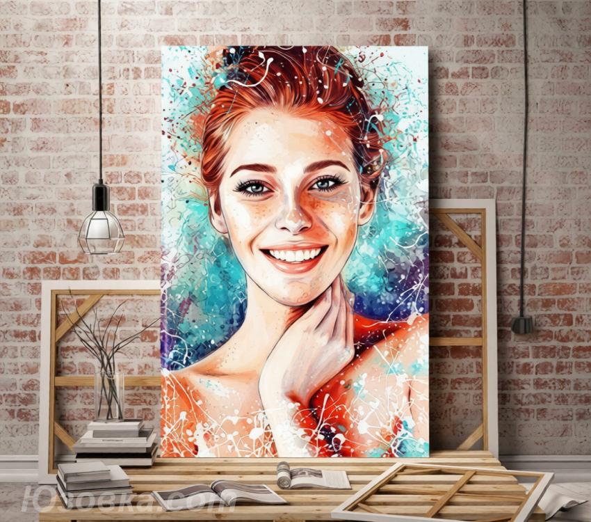 Портрет на холсте. Картины на холсте. Дрим арт. Печать фото, ДОНЕЦК