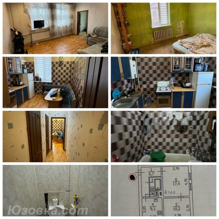 2-комн. квартира, 42 м², вторичка, 3/3 эт., Макеевка