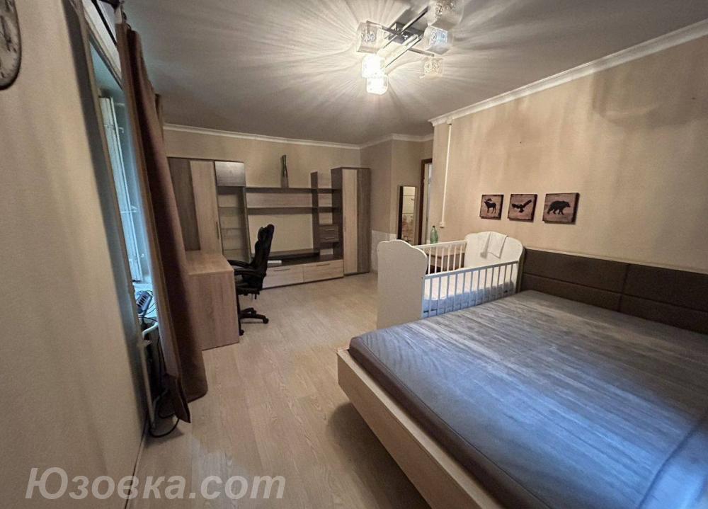 1-комн. квартира, 38м², с мебелью, 2/9 эт., ДОНЕЦК