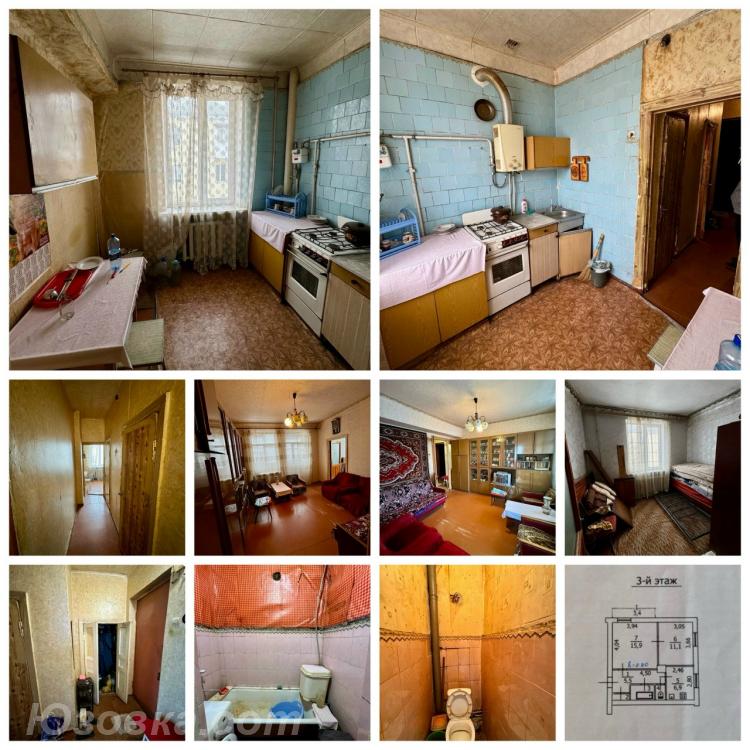 2-комн. квартира, 40 м², вторичка, 3/3 эт., Макеевка