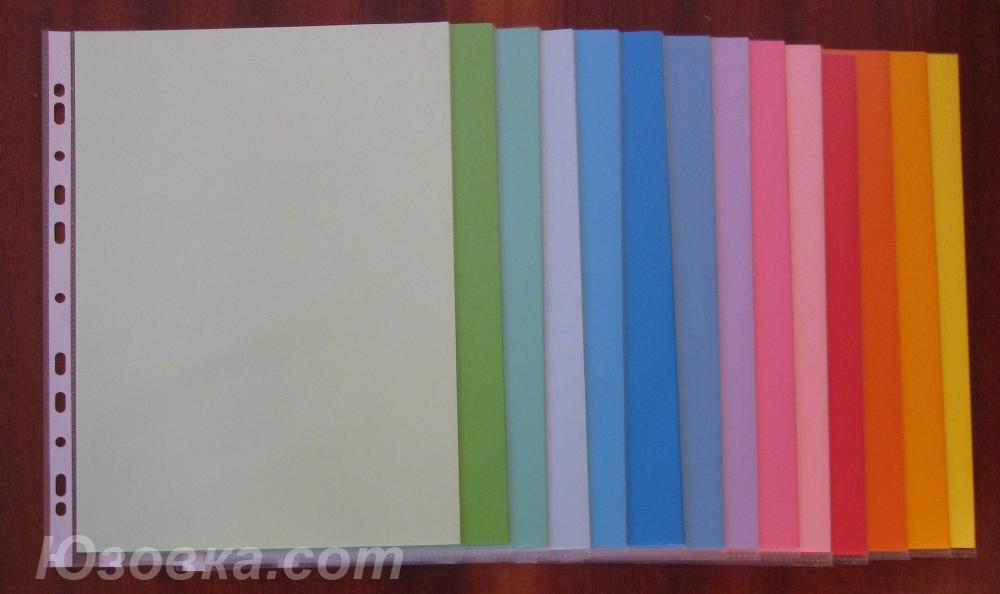 Цветная бумага Maestro Color А4. 15 цветов, ДОНЕЦК