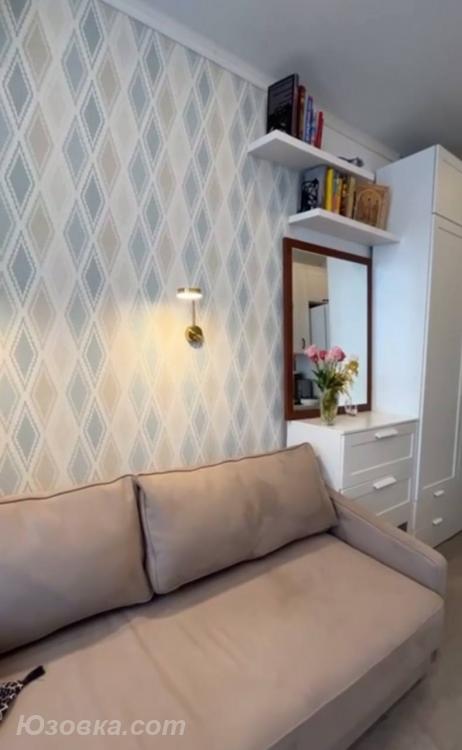 1-комн. квартира, 21м², с мебелью, 1/1 эт., ДОНЕЦК