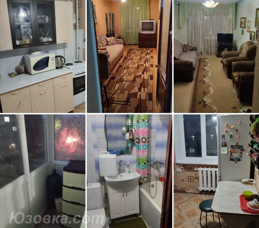 3-комн. квартира, 60 м², вторичка, 3/3 эт., ДОНЕЦК