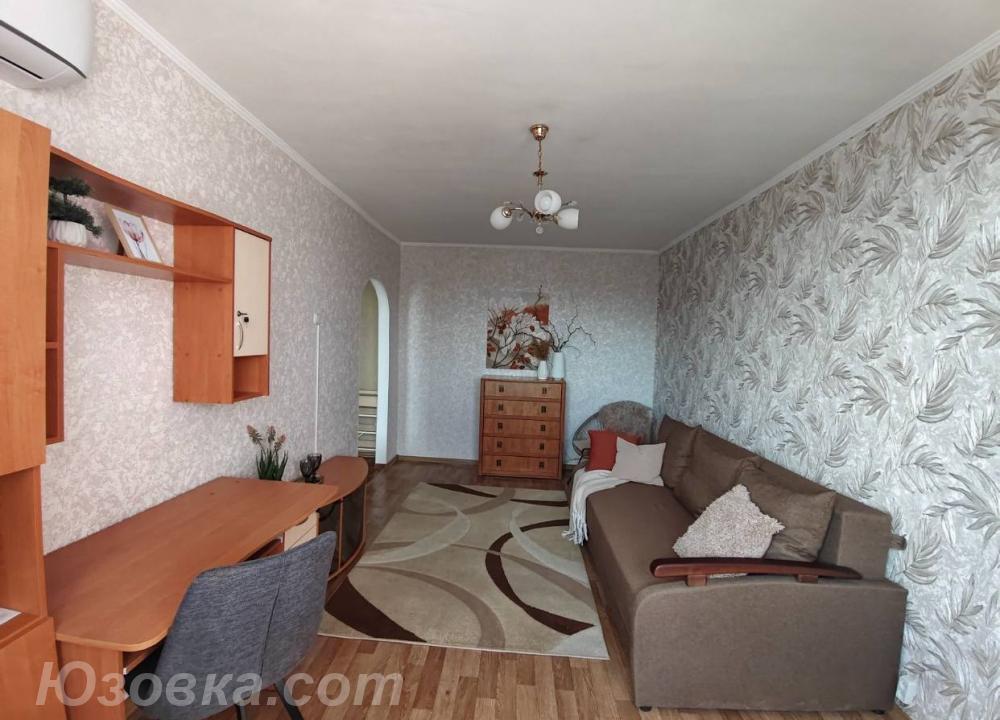 1-комн. квартира, 38м², с мебелью, 2/9 эт., ДОНЕЦК
