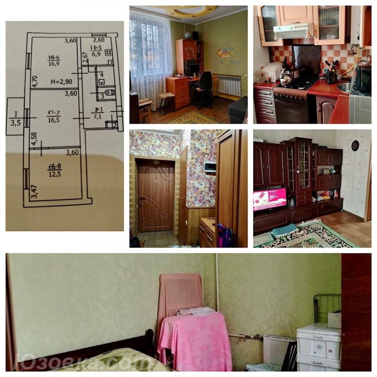 3-комн. квартира, 60 м², вторичка, 2/2 эт., Макеевка