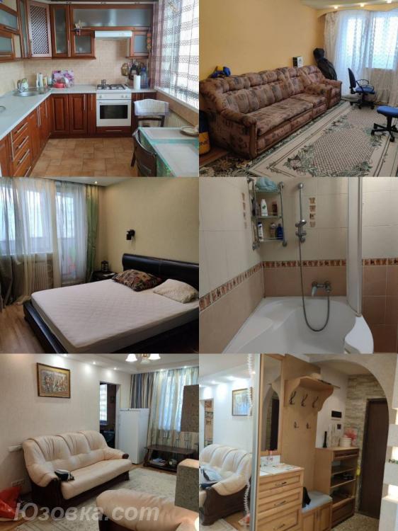 3-комн. квартира, 66м², с мебелью, 3/9 эт., ДОНЕЦК