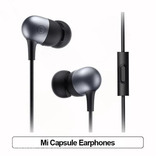 Наушники Xiaomi Capsule Headphones 1.25m 3.5mm 3 pin Gray, ДОНЕЦК