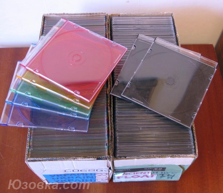 Коробочки для CD дисков. Набор из 112 штук, ДОНЕЦК